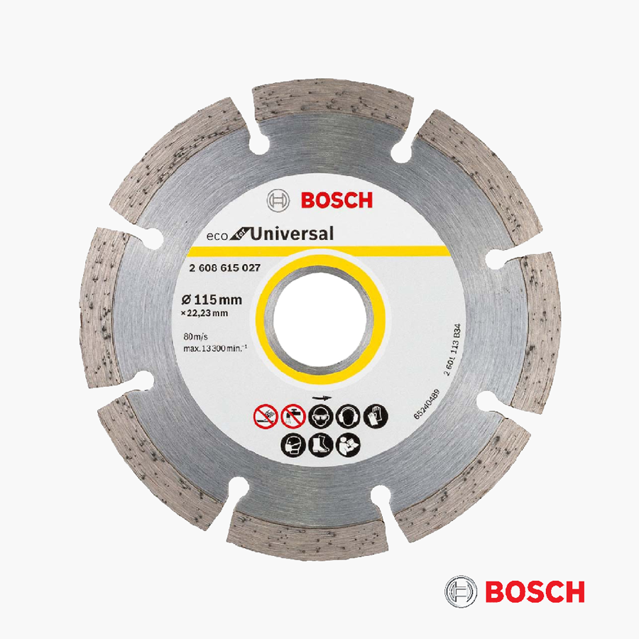 Disco Diamantado Segmentado ECO Universal 4 1/2" Bosch