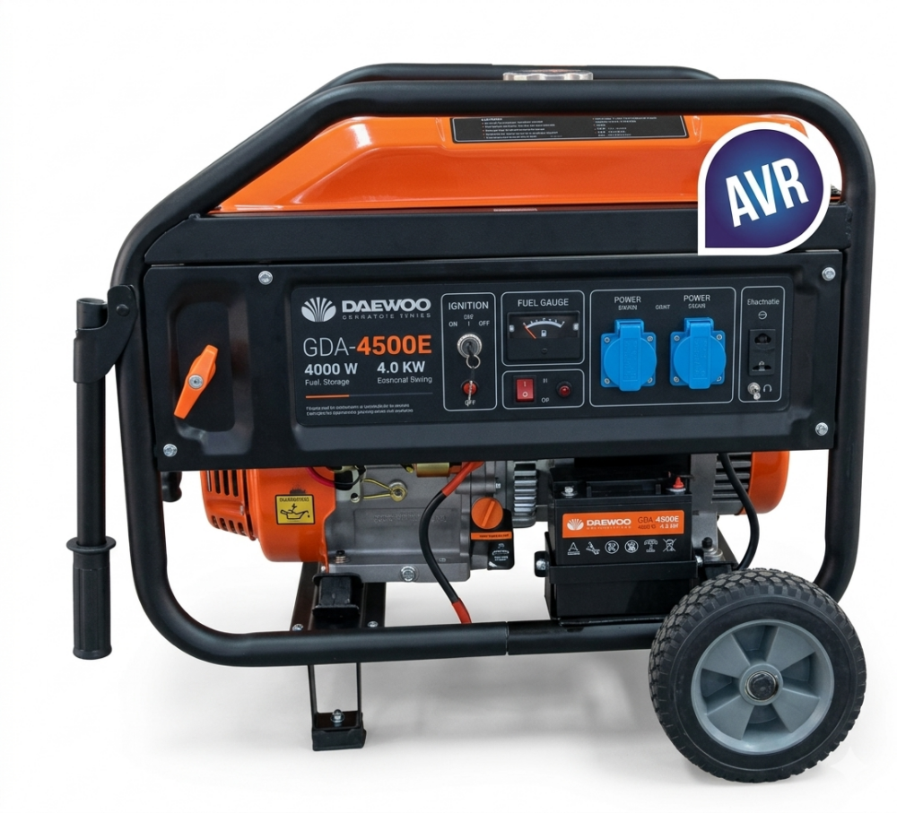 Generador 5500W a gasolina GDA6800E DAEWOO